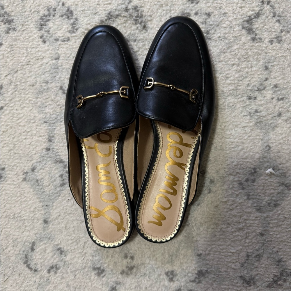 Sam Edelman Black Loafers for Women